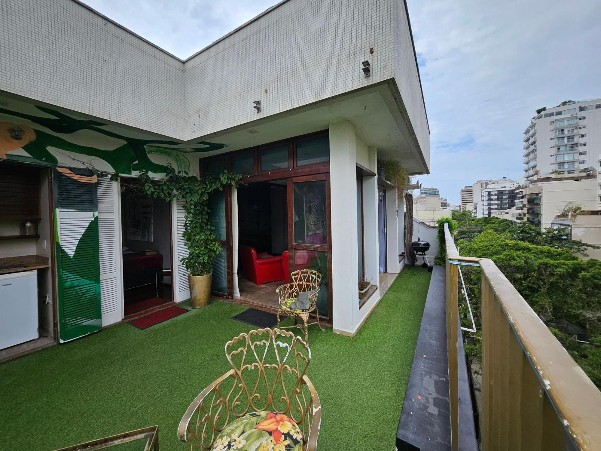 Charmosa Cobertura Em Ipanema Na Quadra Da Praia De Quarto, Sala, Terraco E Sauna Rio de Janeiro Exteriör bild
